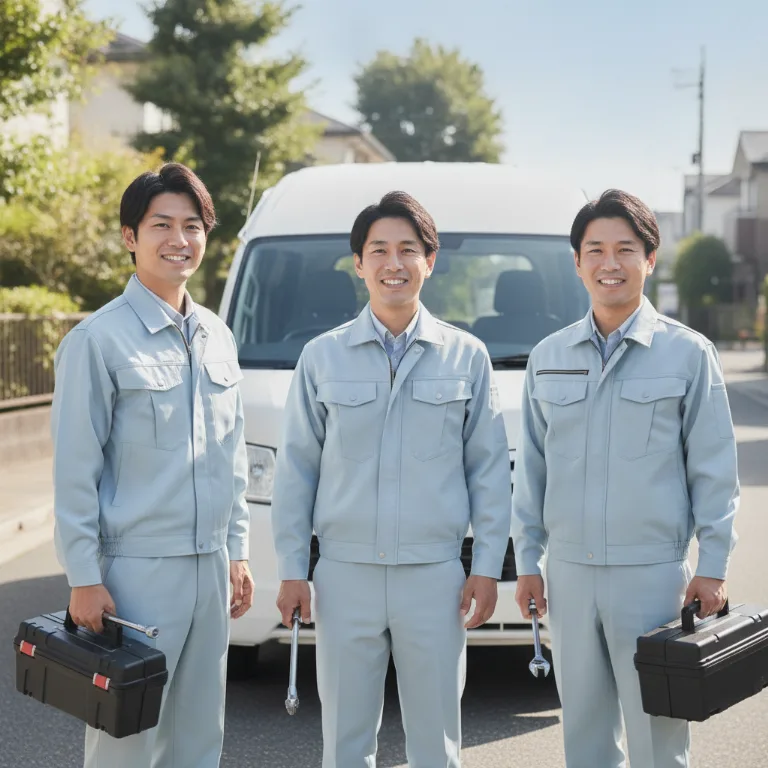 大川市での作業